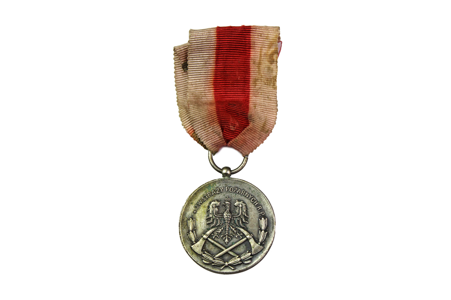 II RP Srebrny Medal za zasługi dla pożarnictwa