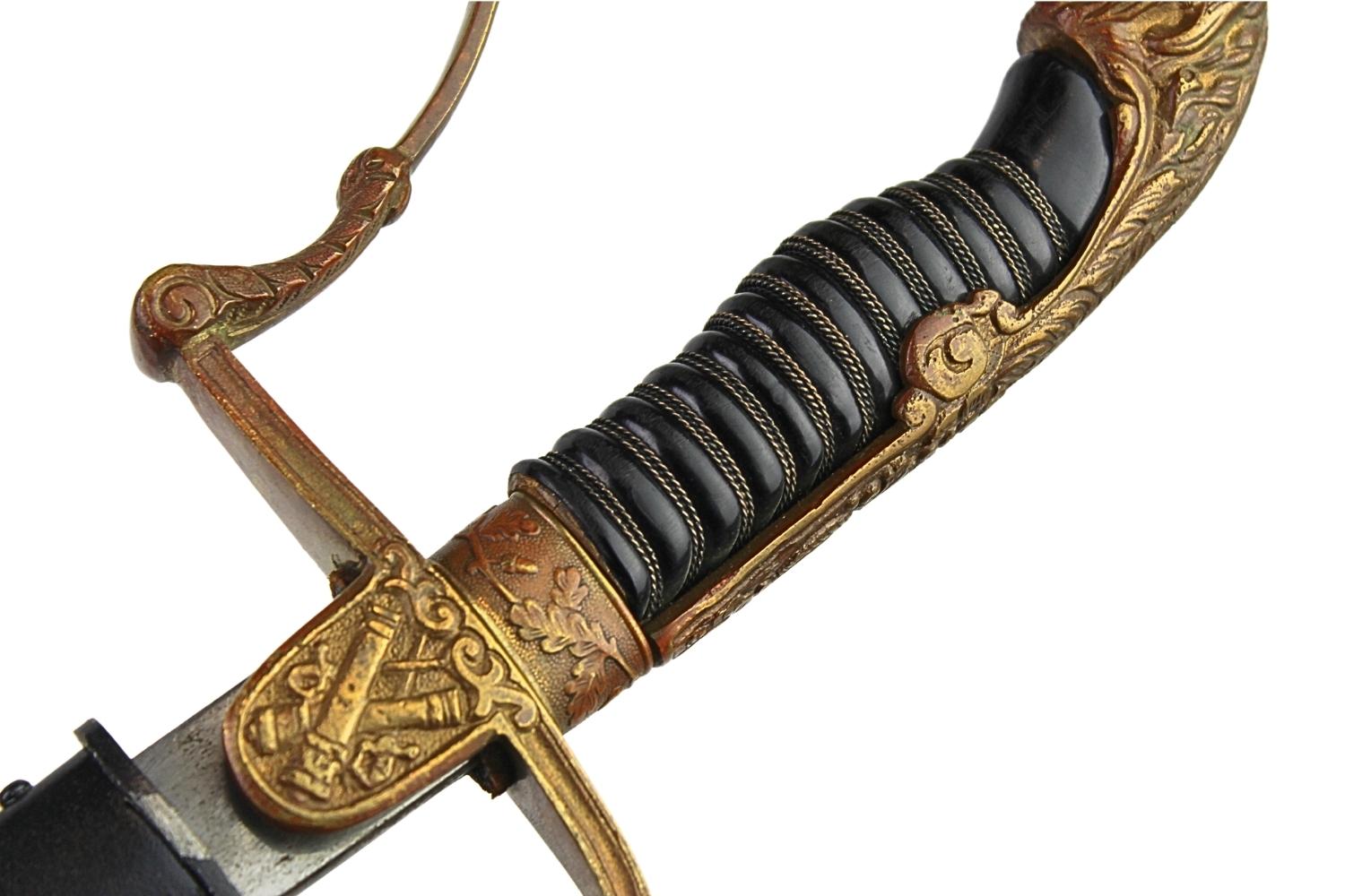 Szabla oficerska artylerii Niemcy 