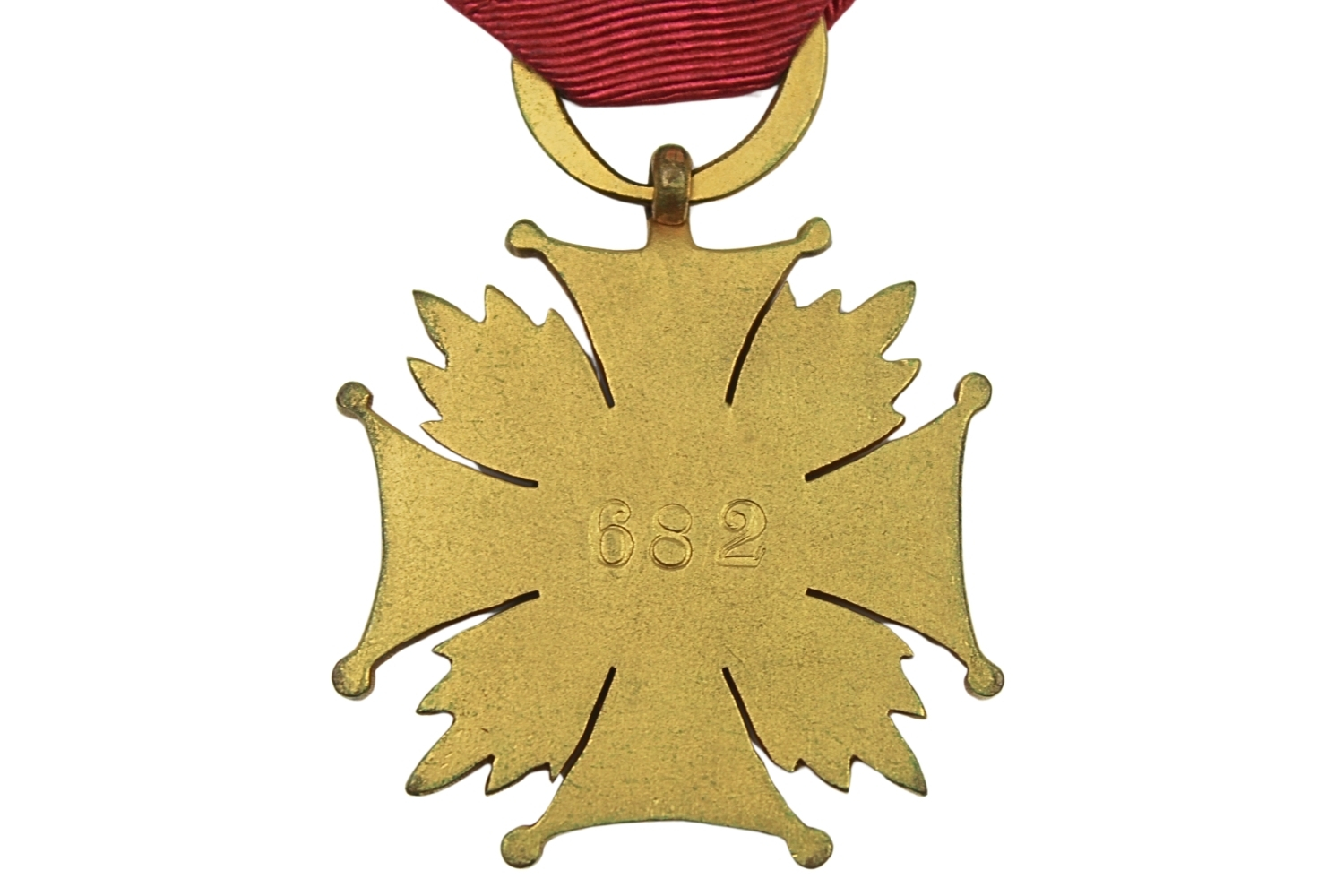 II RP ZŁOTY KRZYŻ ZASŁUGI NUMEROWANY