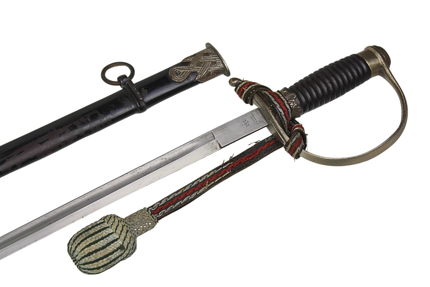 Szpada Schutzpolizei Clemen & Jung Solingen z temblakiem