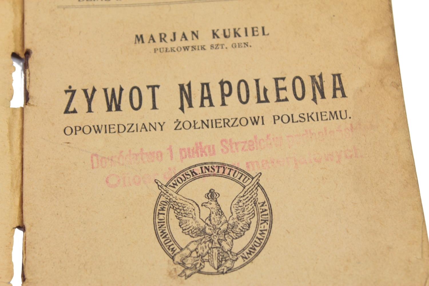Żywot Napoleona Warszawa 1921 Gł. Księgarnia Wojskowa