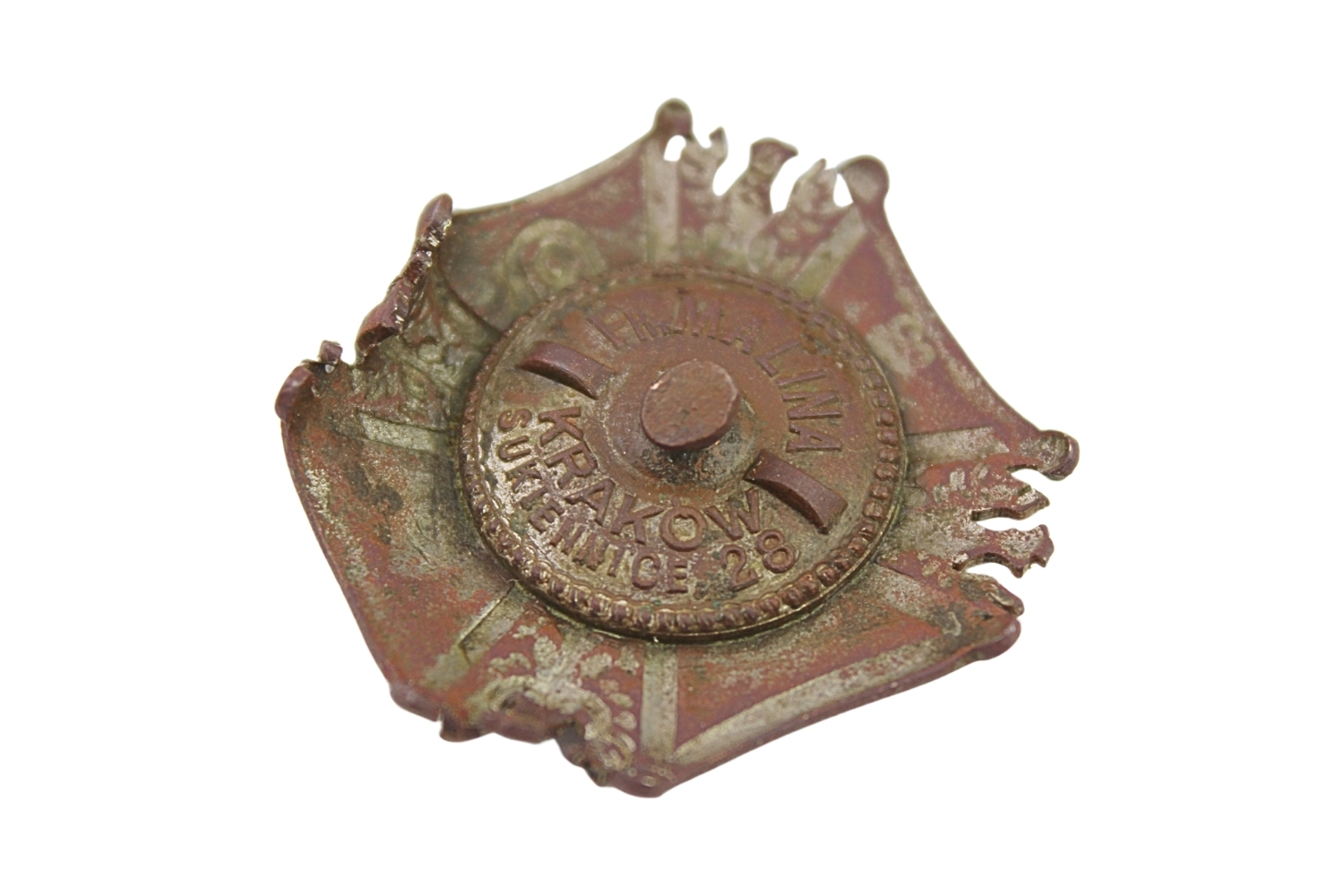 II RP Odznaka 8 Pułk Ułanów Księcia Jana Poniatowskiego