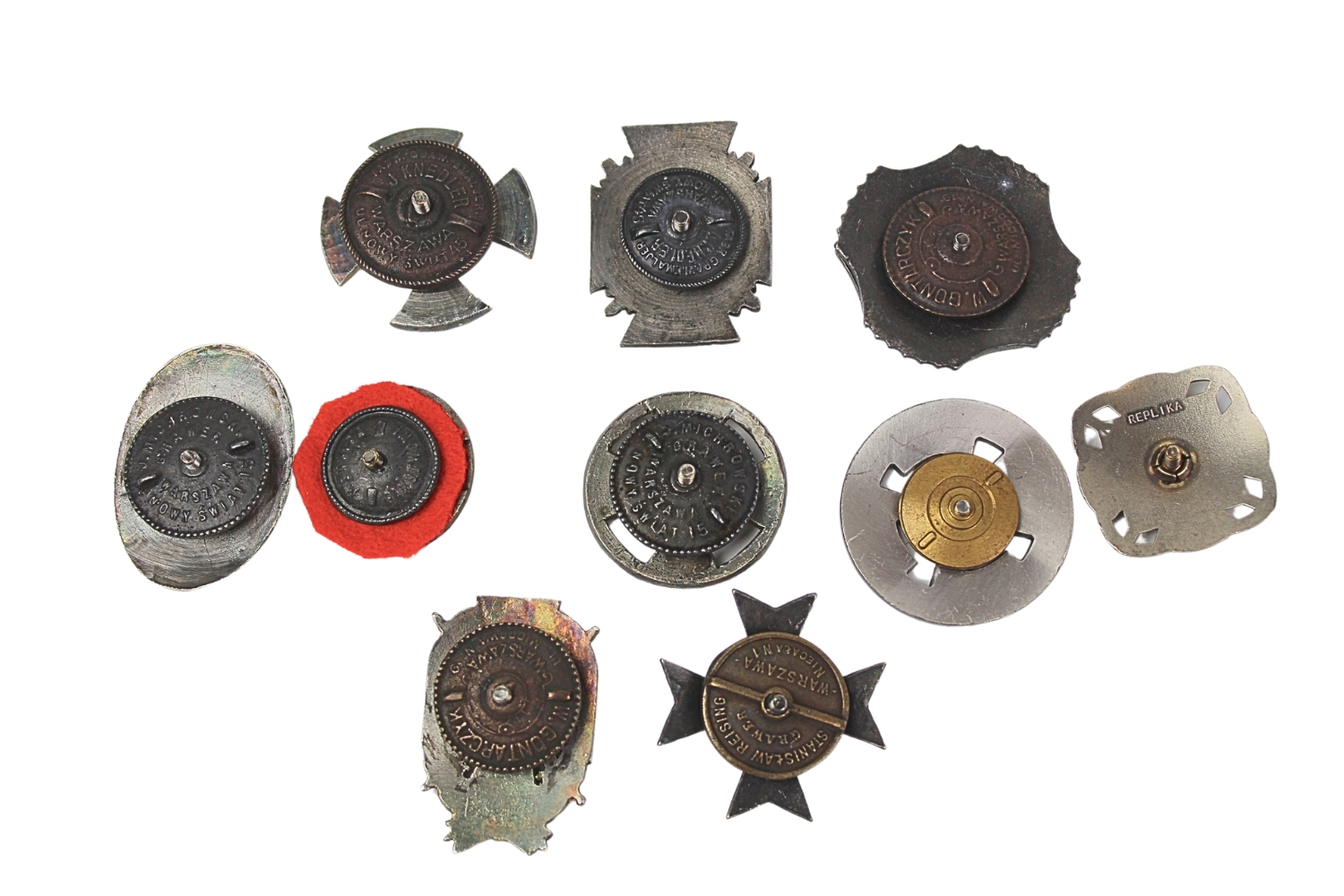 Zestaw Kopii Odznak II RP