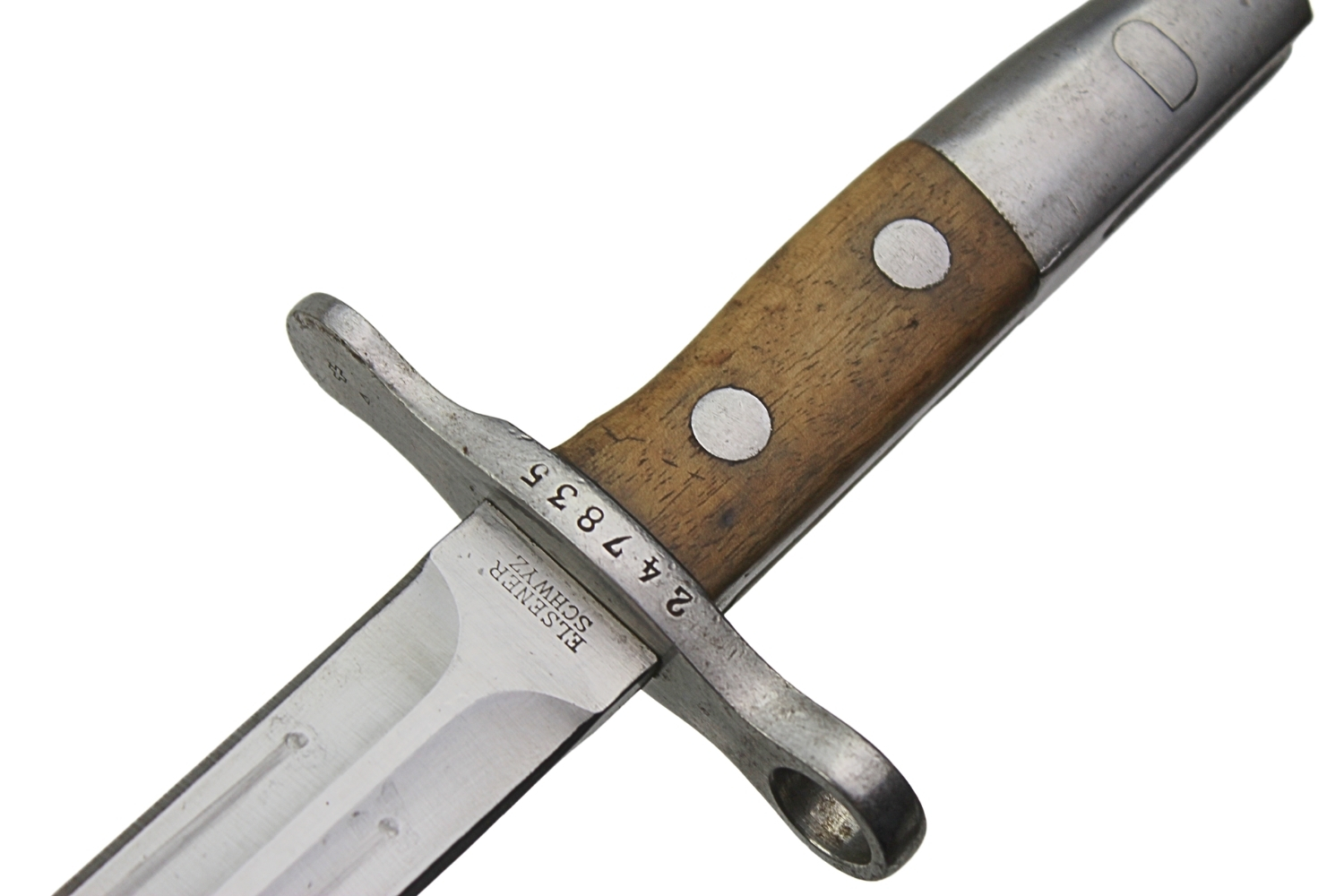 Bagnet Szwajcarski wz.1918 Elsener Schwyz z żabką