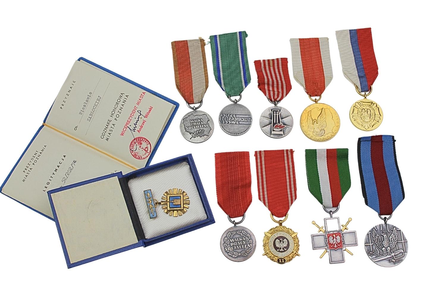 Duży zestaw medali PRL, III RP