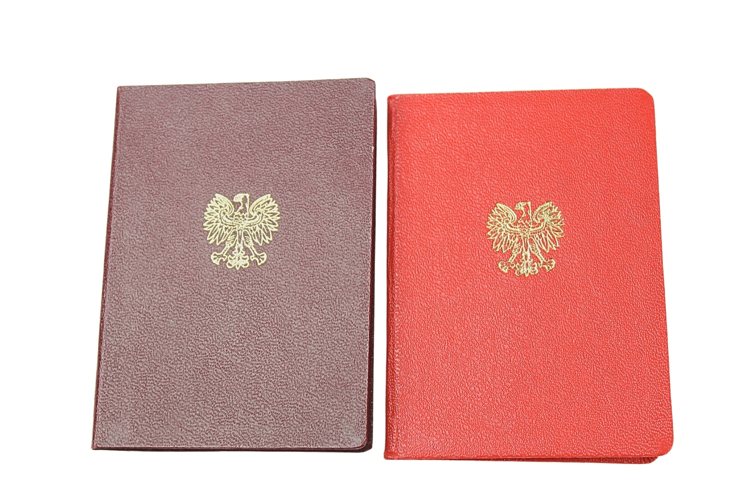 Zestaw legitymacji PRL