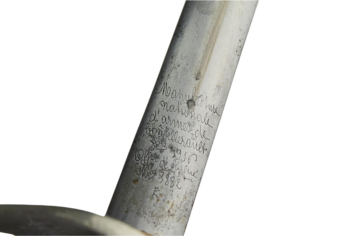 Szabla pałasz francuski wz.1882 „Hallerówka”