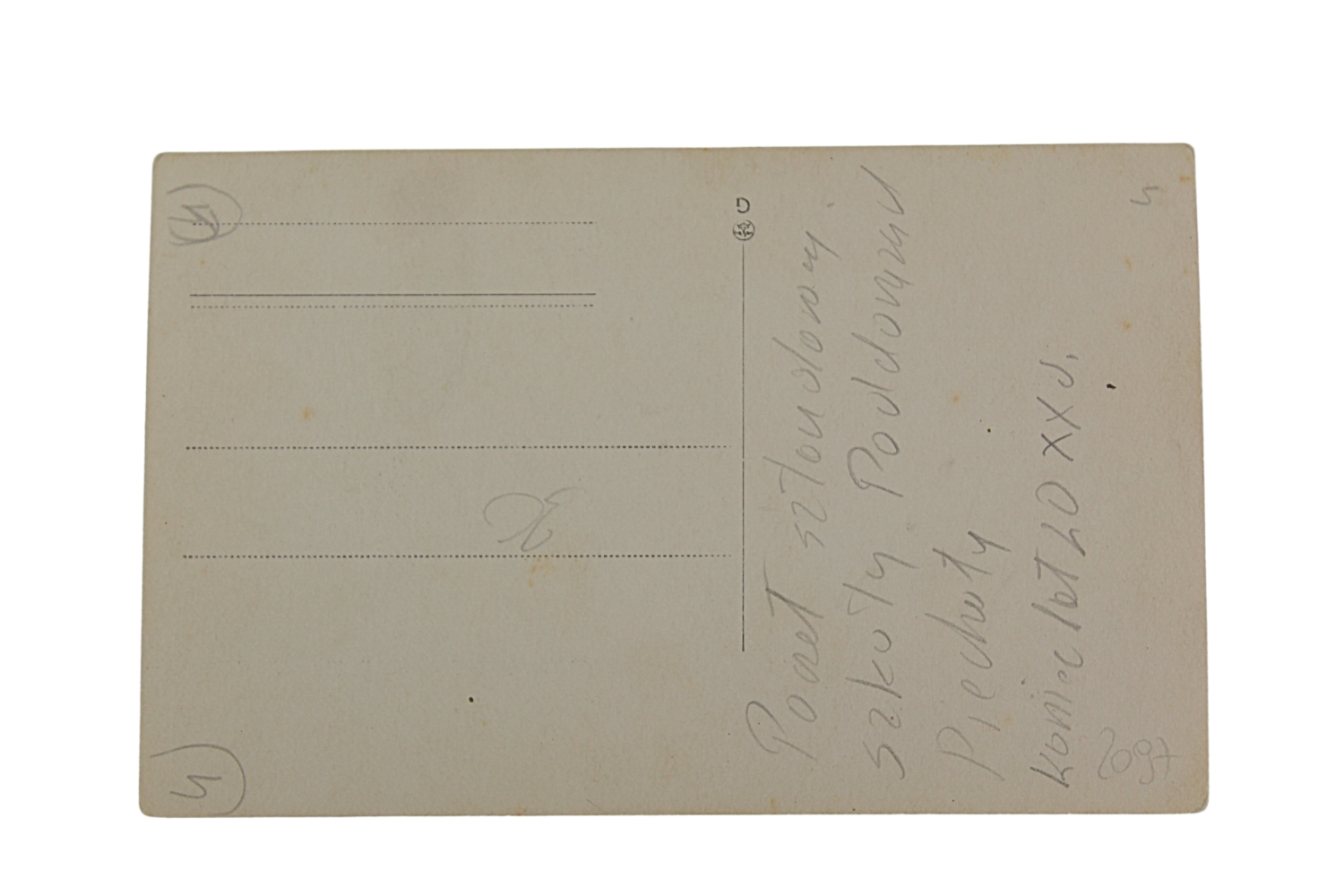 II RP Poczet sztandarowy szkoły podchorążych piechoty 