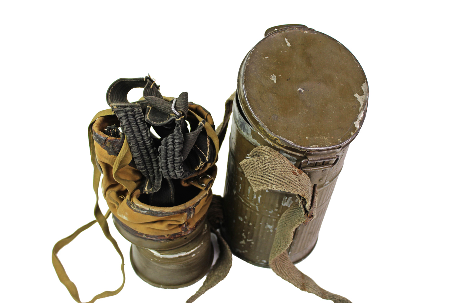 II RP Maska RSC wz.24 z puszką 