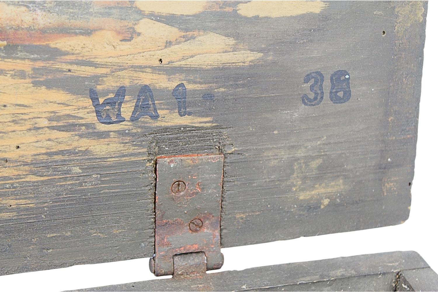 II RP Skrzynka na 1260szt. Amunicji 7,92mm Ślepych 