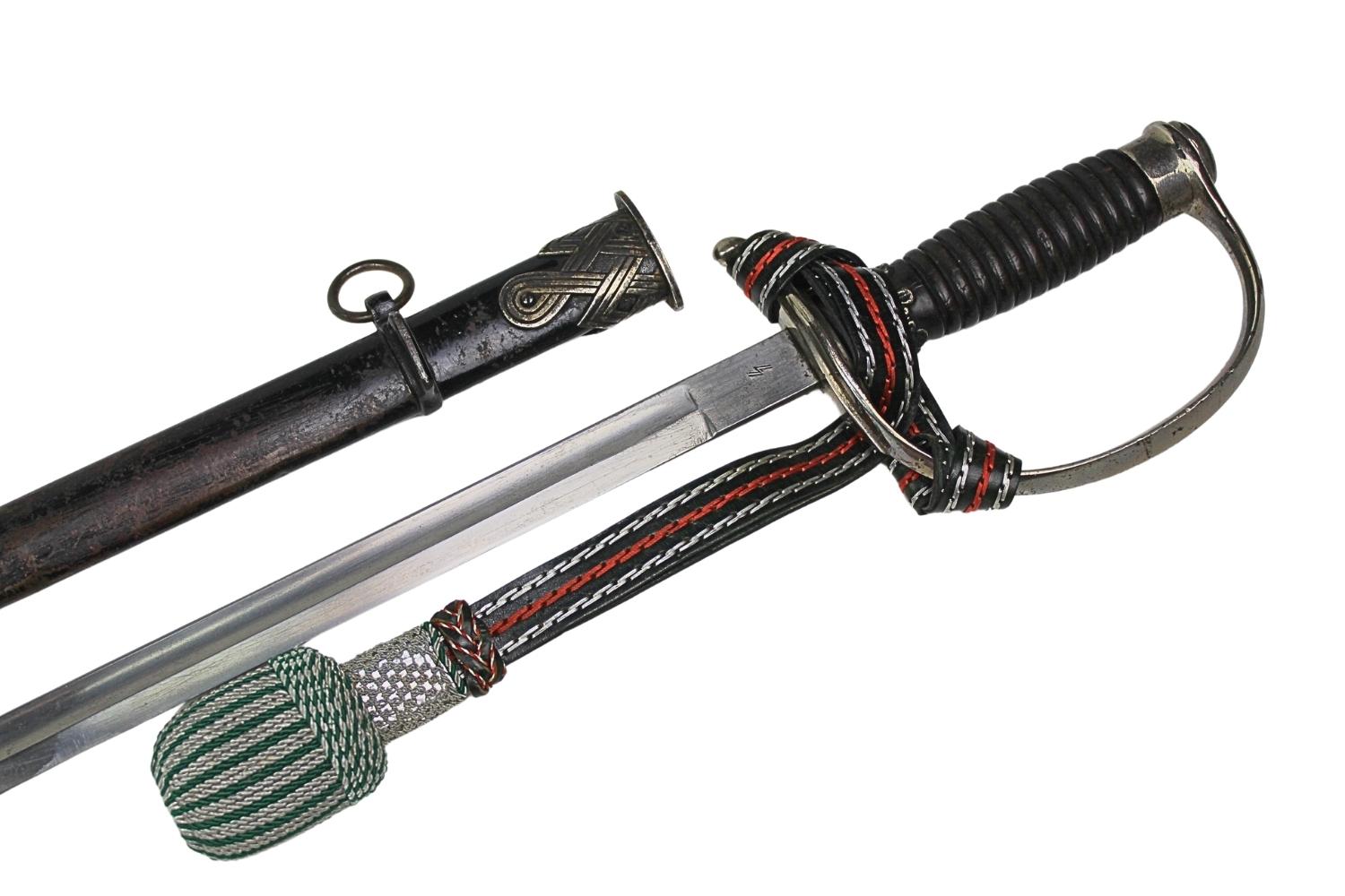 Szpada SS  Schutzpolizei  WKC z temblakiem 