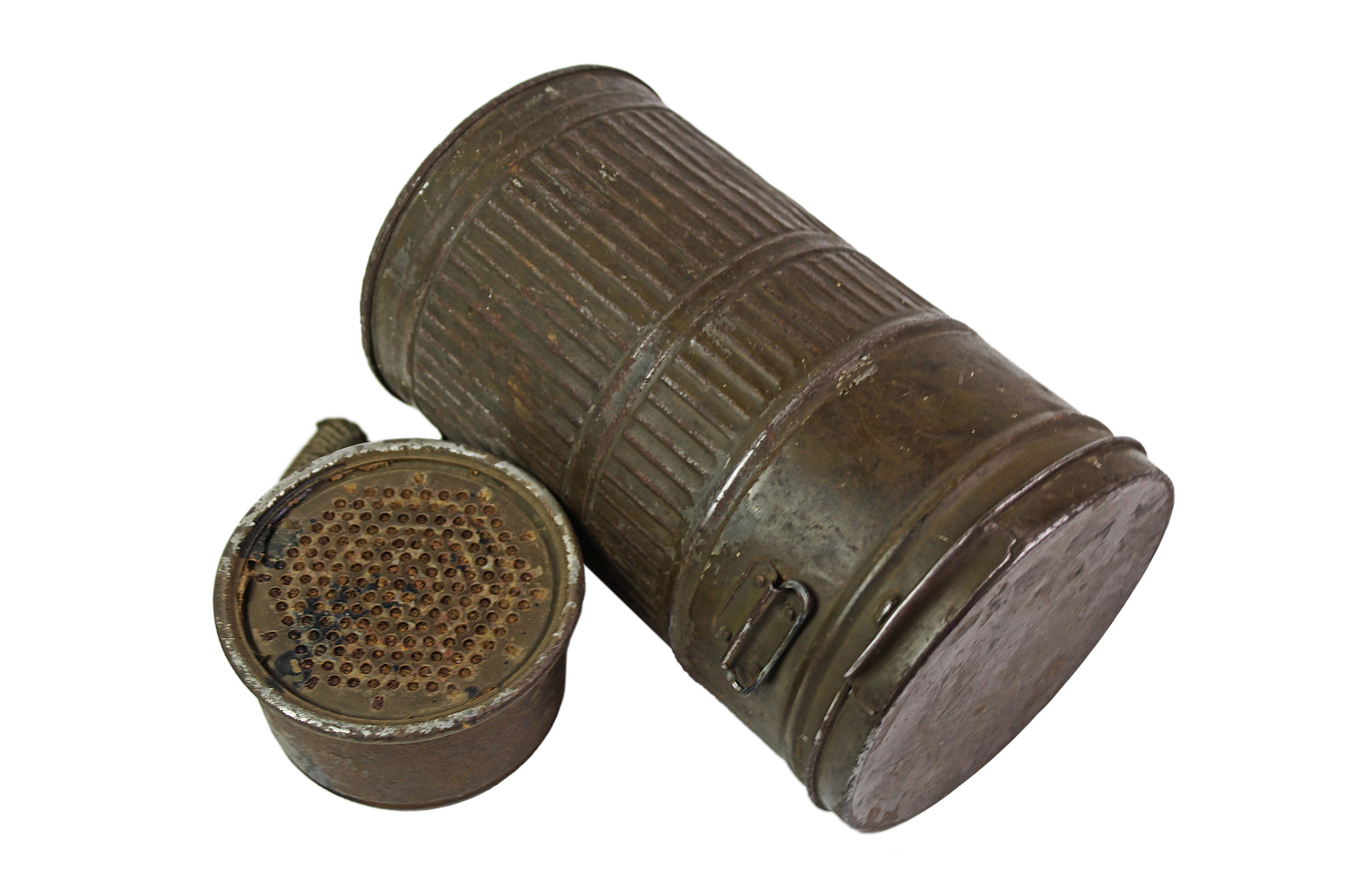 II RP Puszka na maskę RSC wz.24 + pochłaniacz