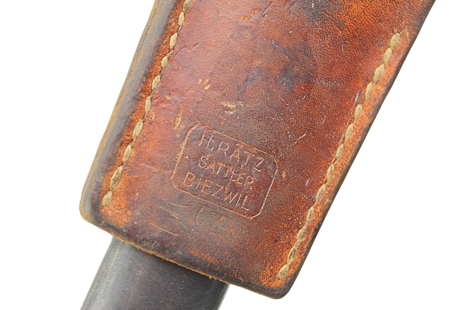 Bagnet Szwajcarski wz.1918 Elsener Schwyz z żabką