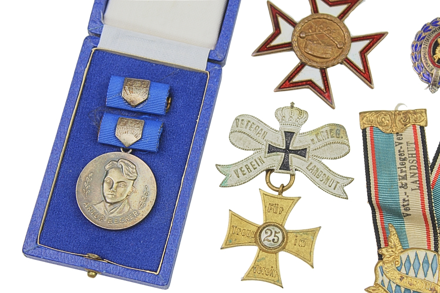 Zestaw zagranicznych odznaczeń