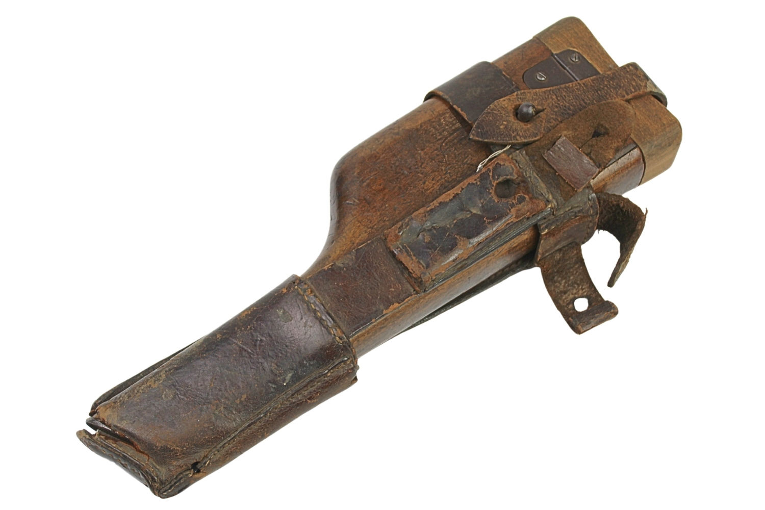 Pistolet Mauser C96 kolbokabura 1916 z pokrowcem