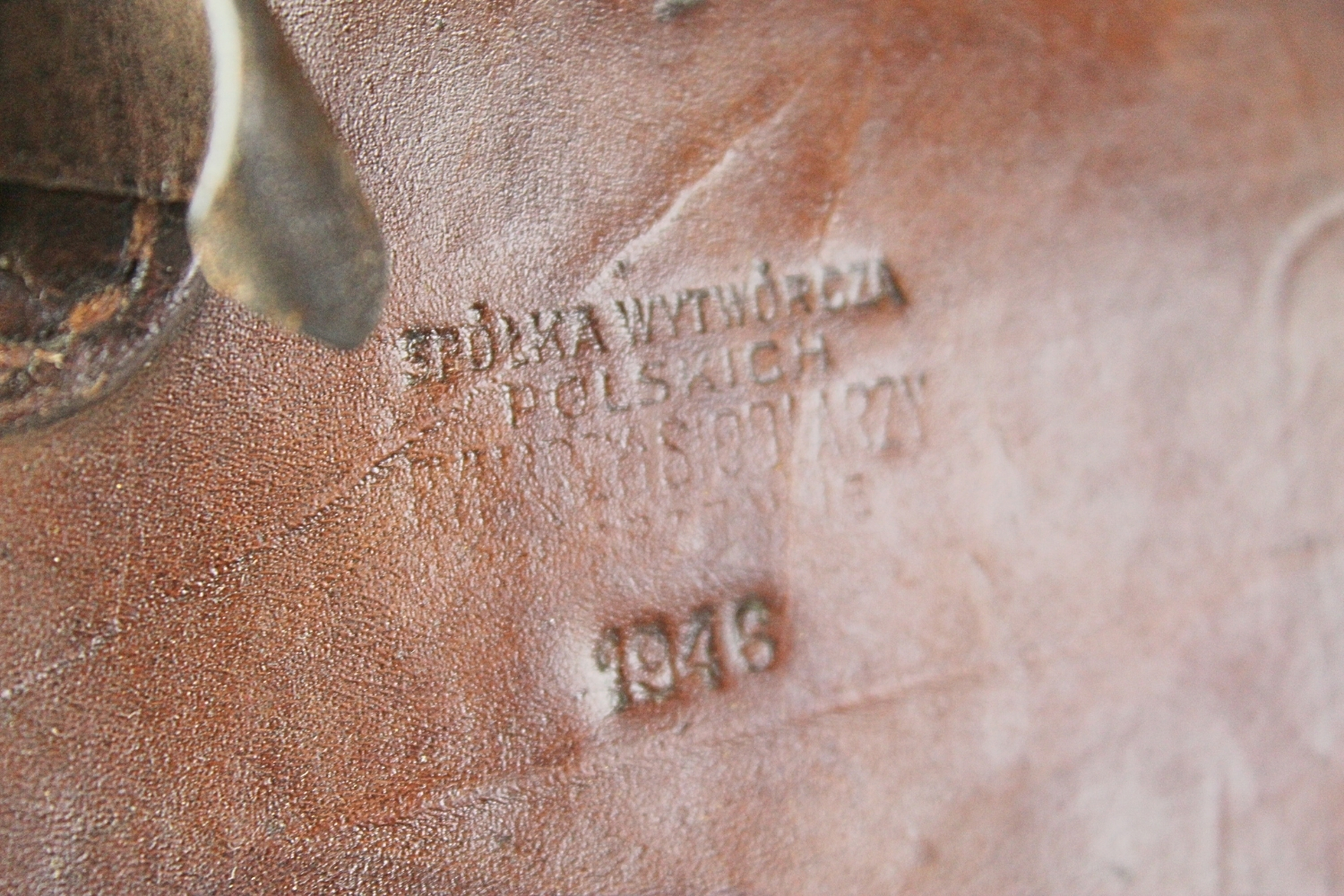 Kulbaka wz.36 Spółka Wytwórcza Polskich rymarzy i siodlarzy w Warszawie 1946