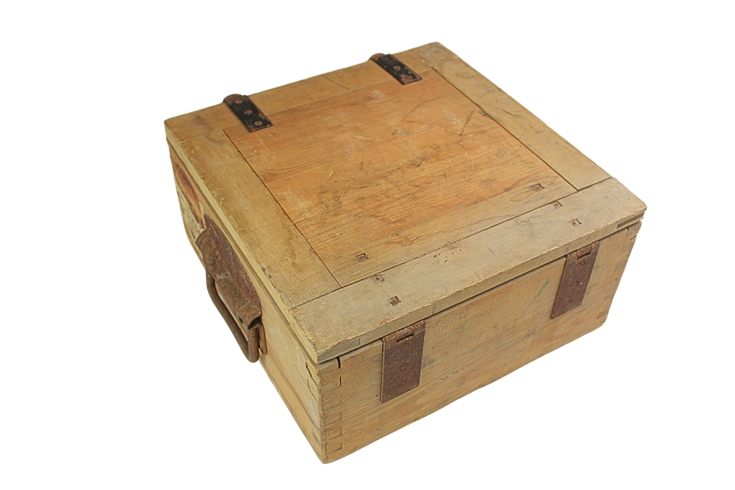 Skrzynka niemiecka na 25szt. zapalników Dopp. Z.S 60 komplet z pojemnikami 