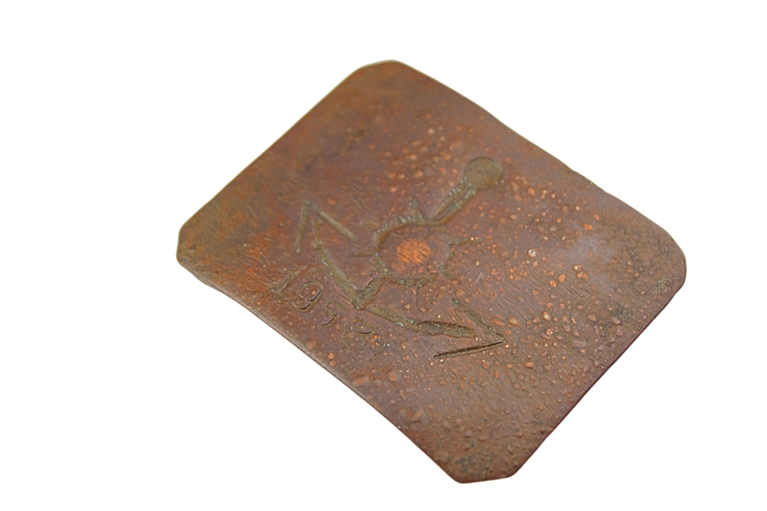 Klamra marynarki 1953