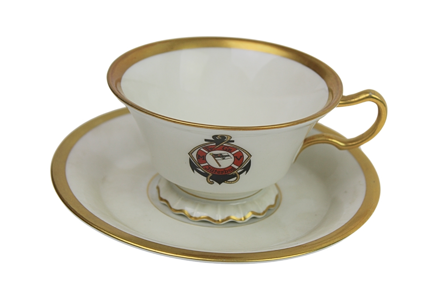 Filiżanka Niemiecka Marynarka sygnowana 