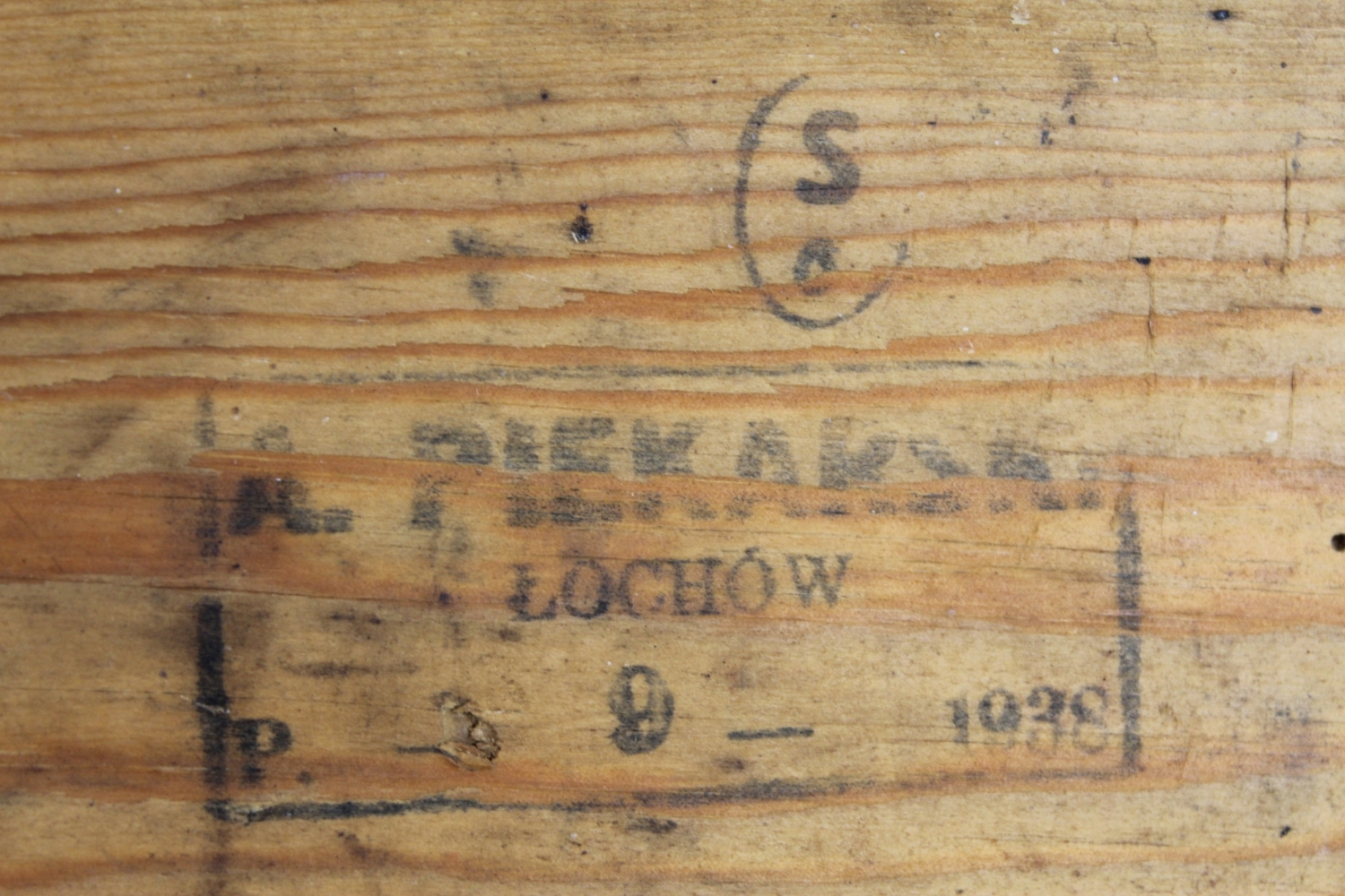 II RP Skrzynia Bofors 40mm wz.36 A. Piekarski Łochów 1938