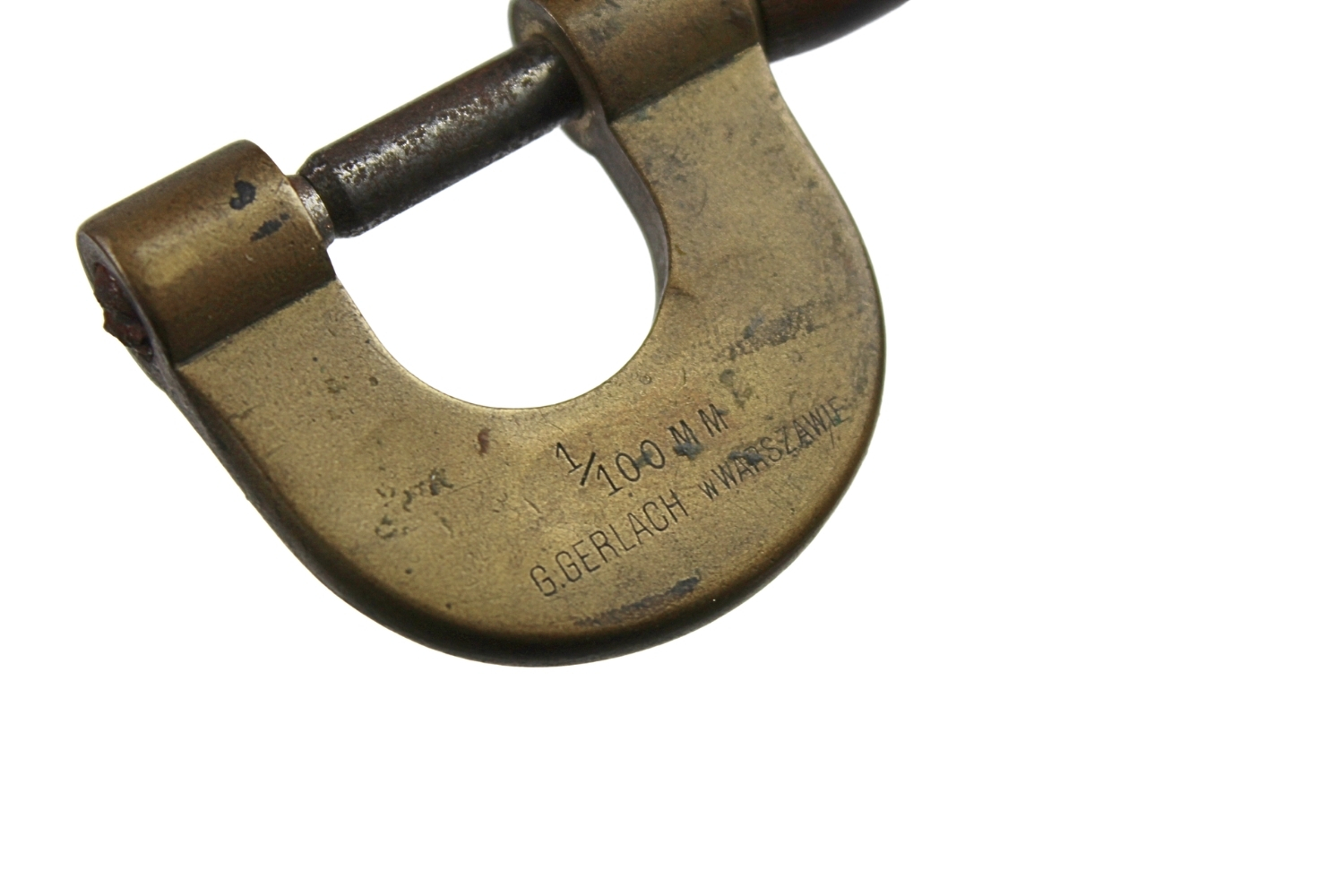 II RP Zestaw mierniczy mikrometr Gerlach, P.W.U.  F.S., kompas  W.P.