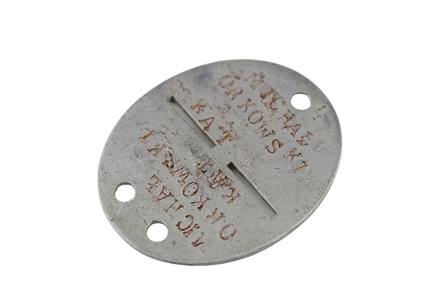 II RP Polski nieśmiertelnik/ Znak tożsamości wz.31 Stanisławów 1914