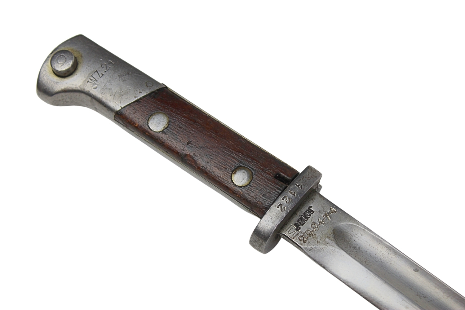 II RP Bagnet wz.24 "Perkun" z oznaczeniem wzoru