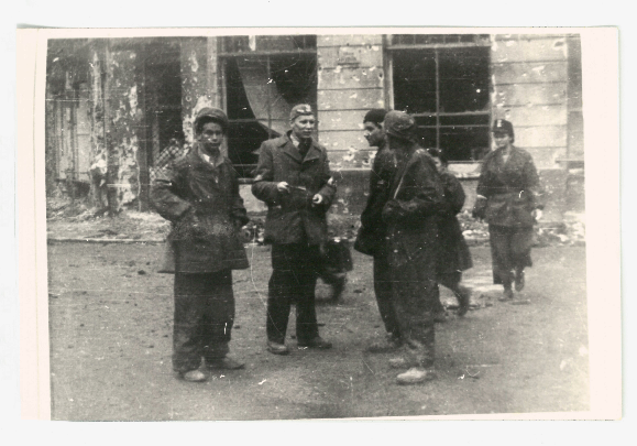 Powstanie Warszawskie Śródmieście Północne ul. Widok batalion "Chrobry"