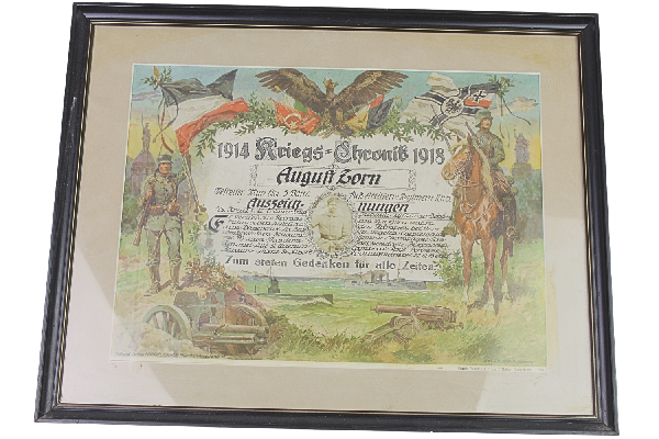 Pamiątka I Wojny Światowej 1914-1918