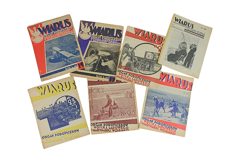 II RP Zestaw Czasopism "Wiarus"
