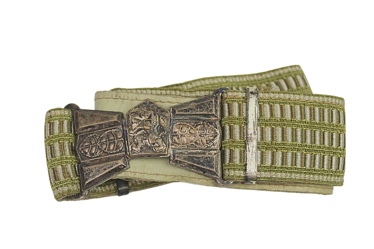 Pas oficerski z klamrą Czechosłowacja