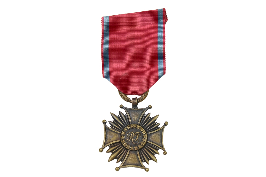 II RP BRĄZOWY KRZYŻ ZASLUGI NUMEROWANY