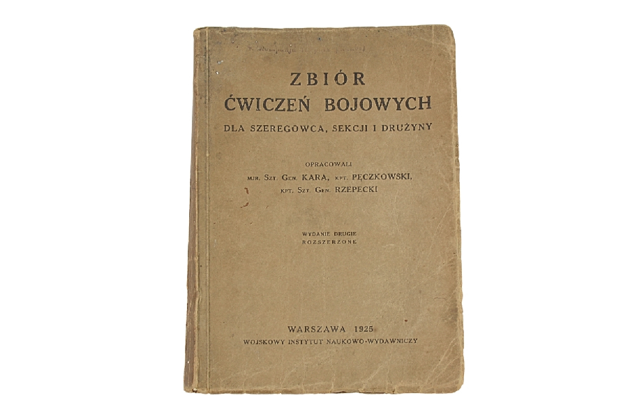 II RP Zbiór ćwiczeń bojowych dla szeregowca, sekcji i drużyny 1925 11 Pułk Piechoty 