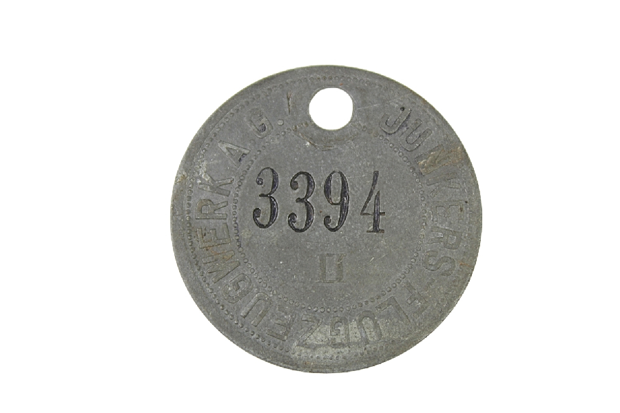 ŻETON/ MARKA FIRMOWA DLA PRACOWNIKÓW JUNKERS FLUGZEUGWERKE AG