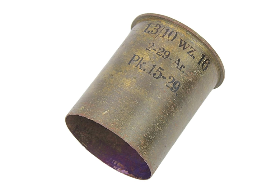 II RP Łuska Haubica 100mm wz.14 19 1929 Z.A. „Pocisk” S.A. Skorupa Dekoracyjna