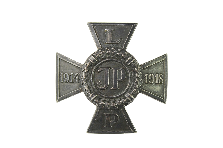 II RP KRZYŻ LEGIONOWY JP 1914-1918 J. MICHROWSKI SREBRO