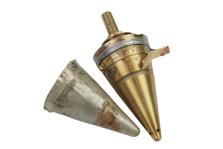 II RP Zapalnik wz.1925 Armata 75mm  wz.22 24  HEL, Gdynia 1939 Skorupa Dekoracyjna 