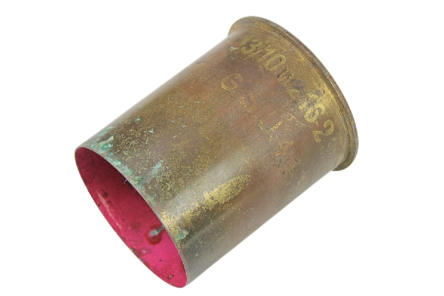 II RP Łuska Haubicy 100mm wz.14/19P 1935 orzeł