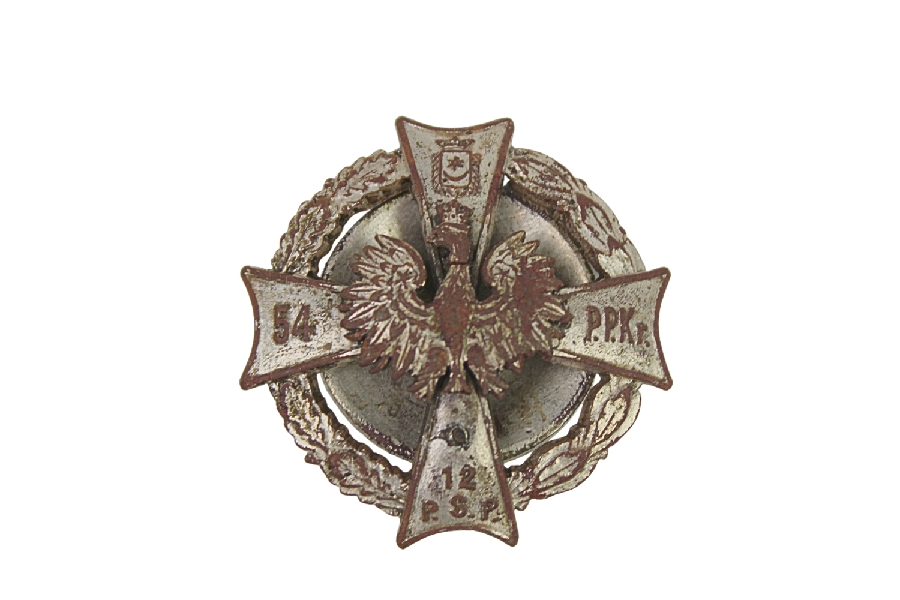 II RP ODZNAKA 54 PUŁKU PIECHOTY