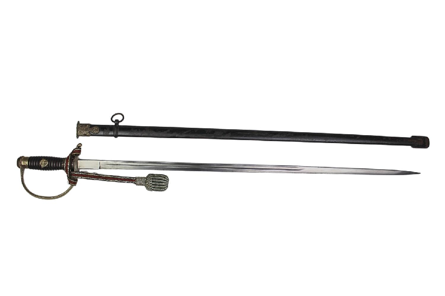Szpada Schutzpolizei Clemen & Jung Solingen z temblakiem