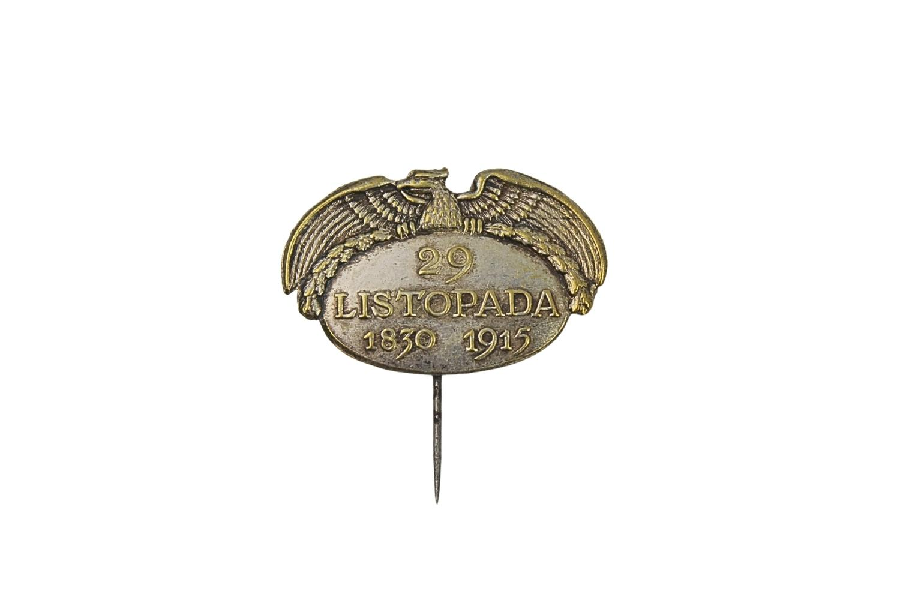 II RP Przypinka 29 Listopada 1830-1915