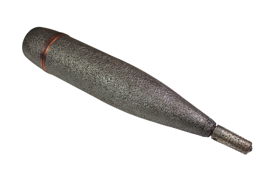 II RP Granat 100mm wz.28 skorupa dekoracyjna 