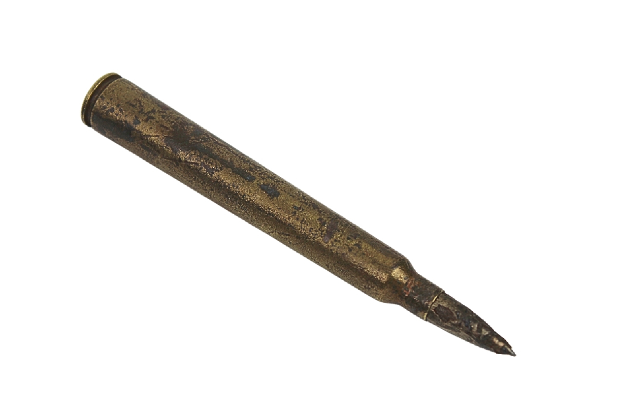 II RP Nabój kb. Ppanc. UR wz.35 1937 skorupa dekoracyjna