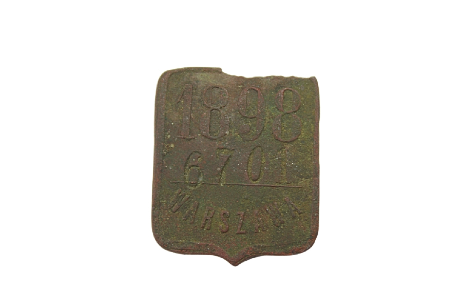 Psi numerek Warszawa 1898