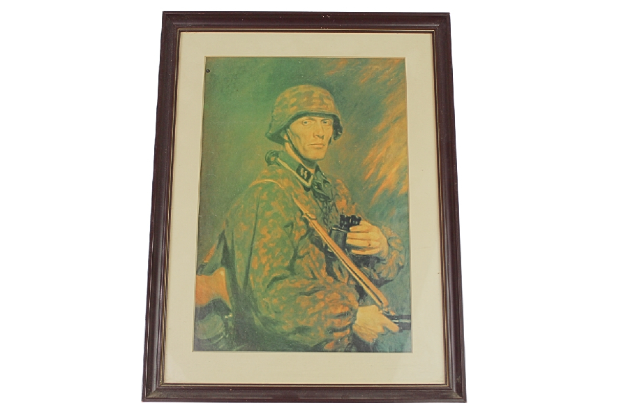 Obrazek/Plakat Żołnierz SS 