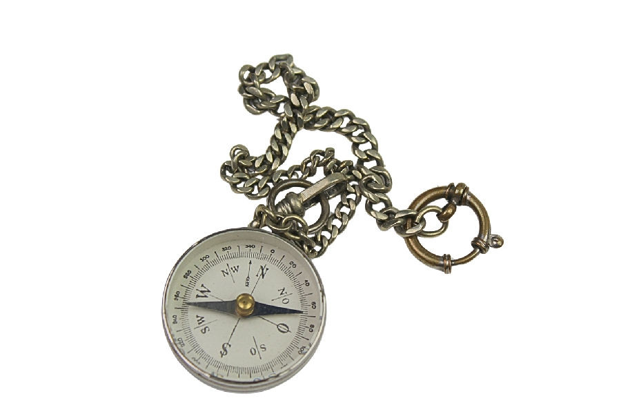 KOMPAS KIESZONKOWY Z ŁAŃCUSZKIEM