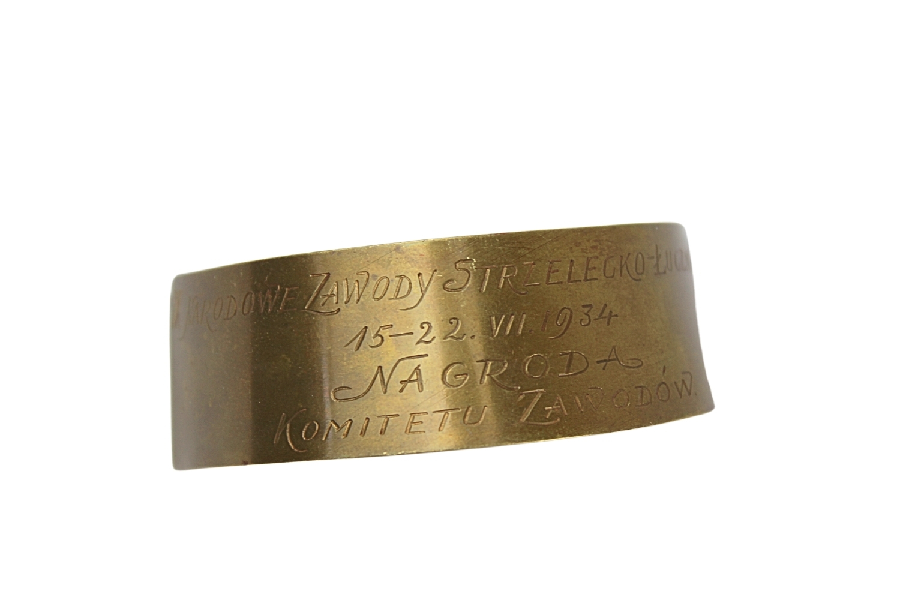 Tabliczka pamiątkowa Zawody Strzelecko-Łucznice 1934