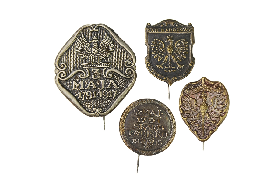 II RP Zestaw Odznak patriotycznych 