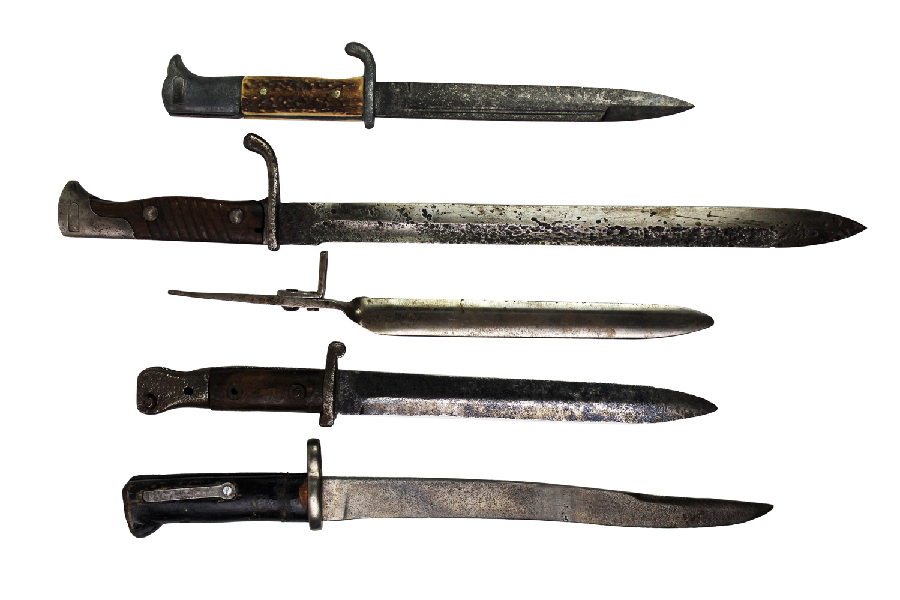 Zestaw bagnetów zagranicznych