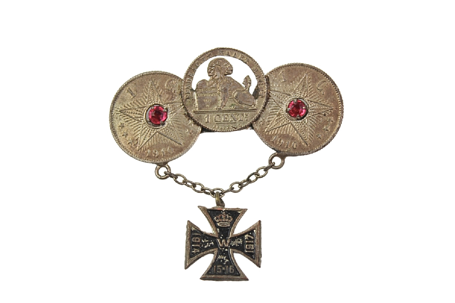 Biżuteria patriotyczna krzyż żelazny 1914 1917